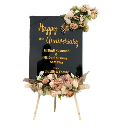 Papan Bunga Akrilik gayo lues